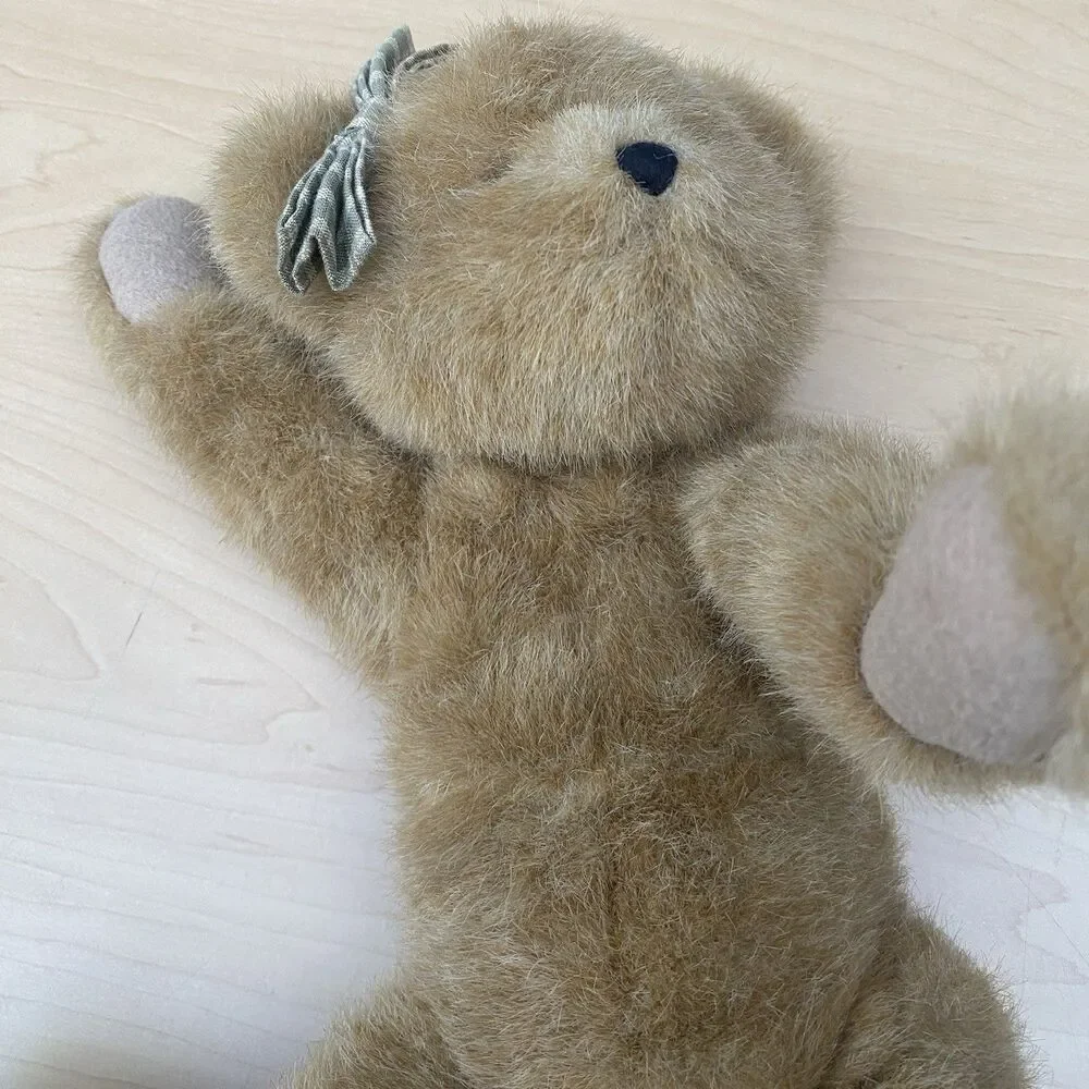 Boyds Bears Charlotte Beezley Plush Bee Paw Tan Teddy Jointed NO DRESS